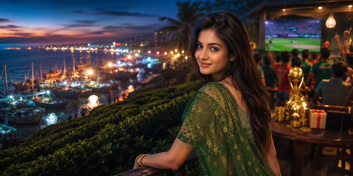 কক্সবাজার ক্রিকেট বাজি চা বাগান পটভূমিতে